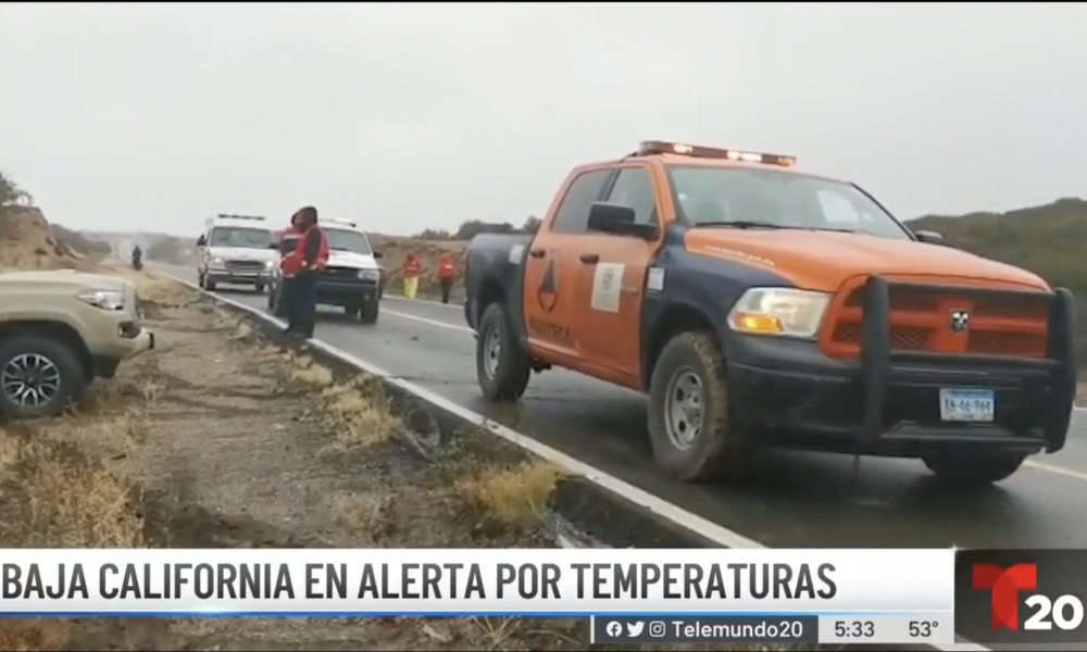 Autoridades piden posponer viajes no esenciales por la carretera de la Rumorosa