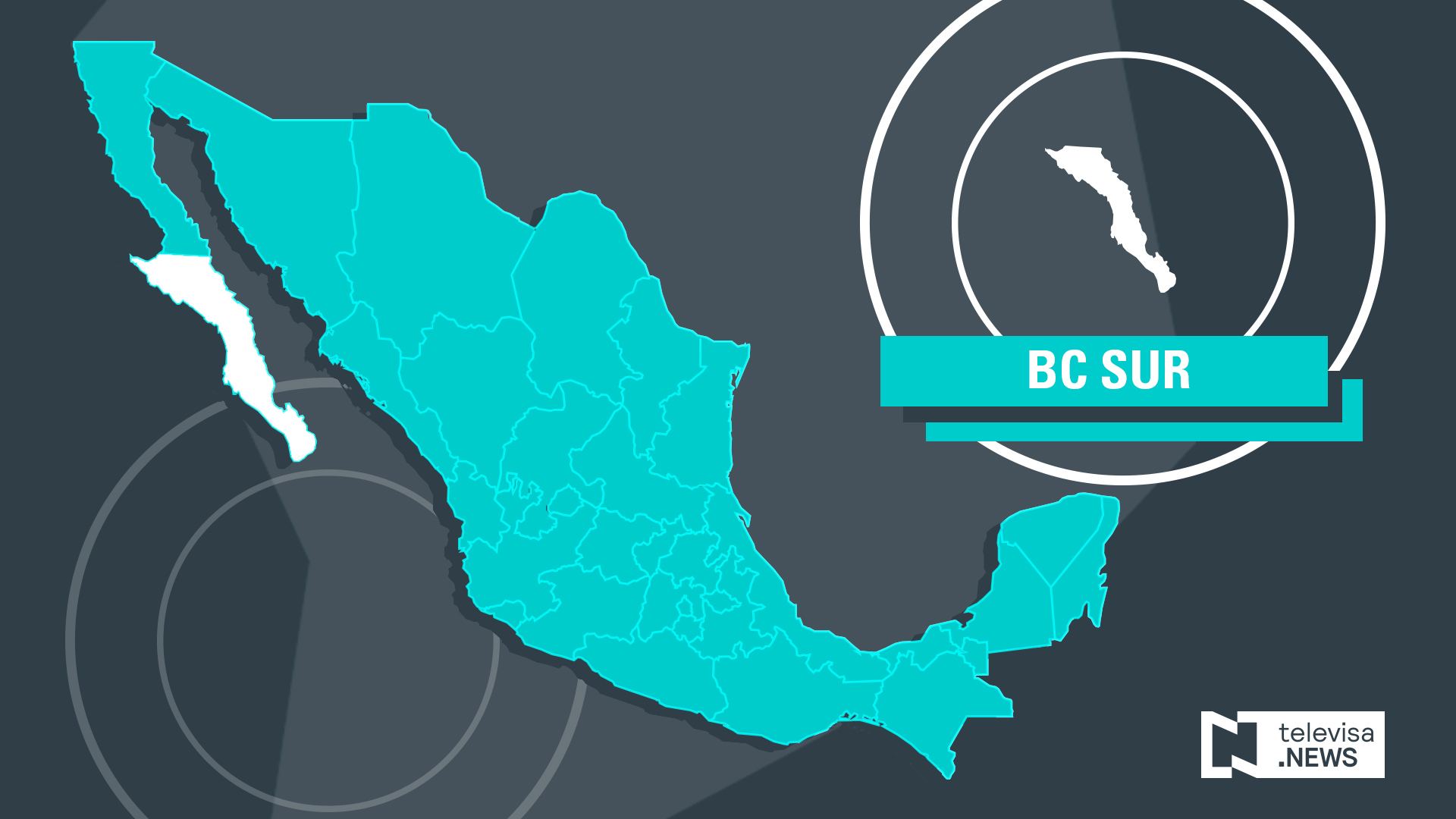 Sismo magnitud 5.0 sacude Baja California Sur. Fuente: Noticieros Televisa