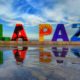 Letras malecón La Paz