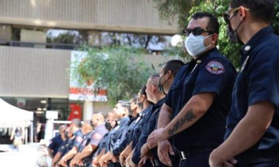 Manifestación de bomberos