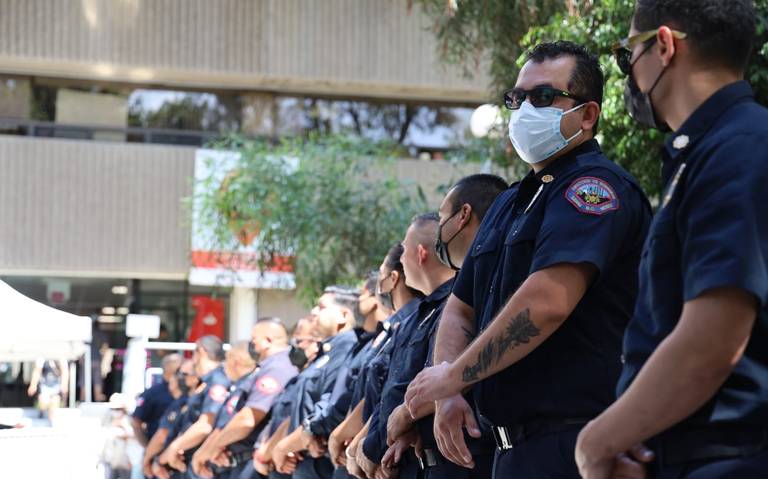 Manifestación de bomberos